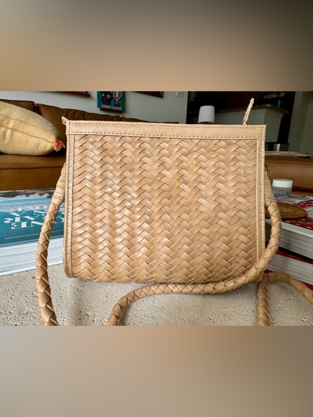 $290 Bembien Cece Bag Woven Crossbody Bag - Picture 4 of 11